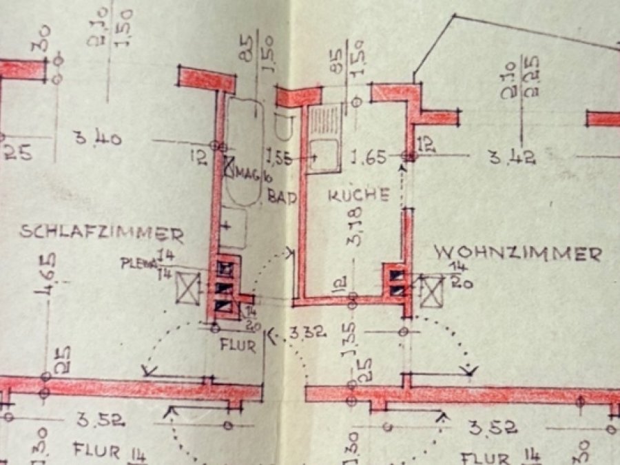 Kleine Erdgeschosswohnung in Solingen-OhligsNähe S-Bahn Düsseldorf/Vogelsang