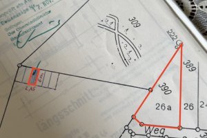 Lageplan_Haus mit Garage