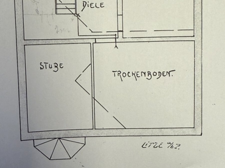 Grundriss Haupthaus DG