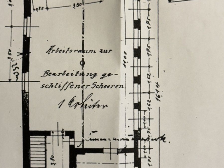 Grundriss Hintergebäude EG