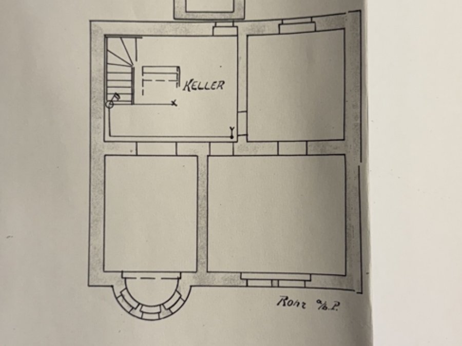 Grundriss Haupthaus KG