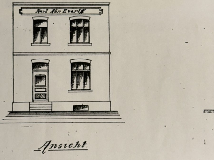 Grundriss Hintergebäude Ansicht